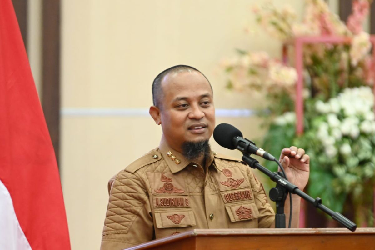 Profil Gubernur Andi Sudirman Sulaiman