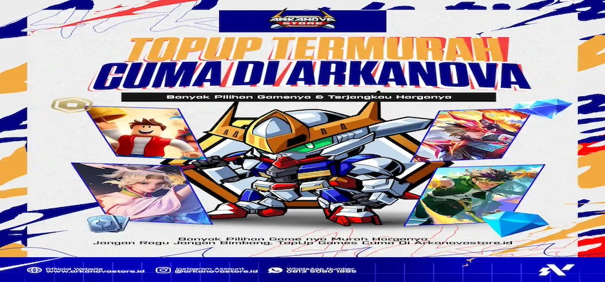 Top Up Game Murah untuk MLBB Hanya di Arkanova Store
