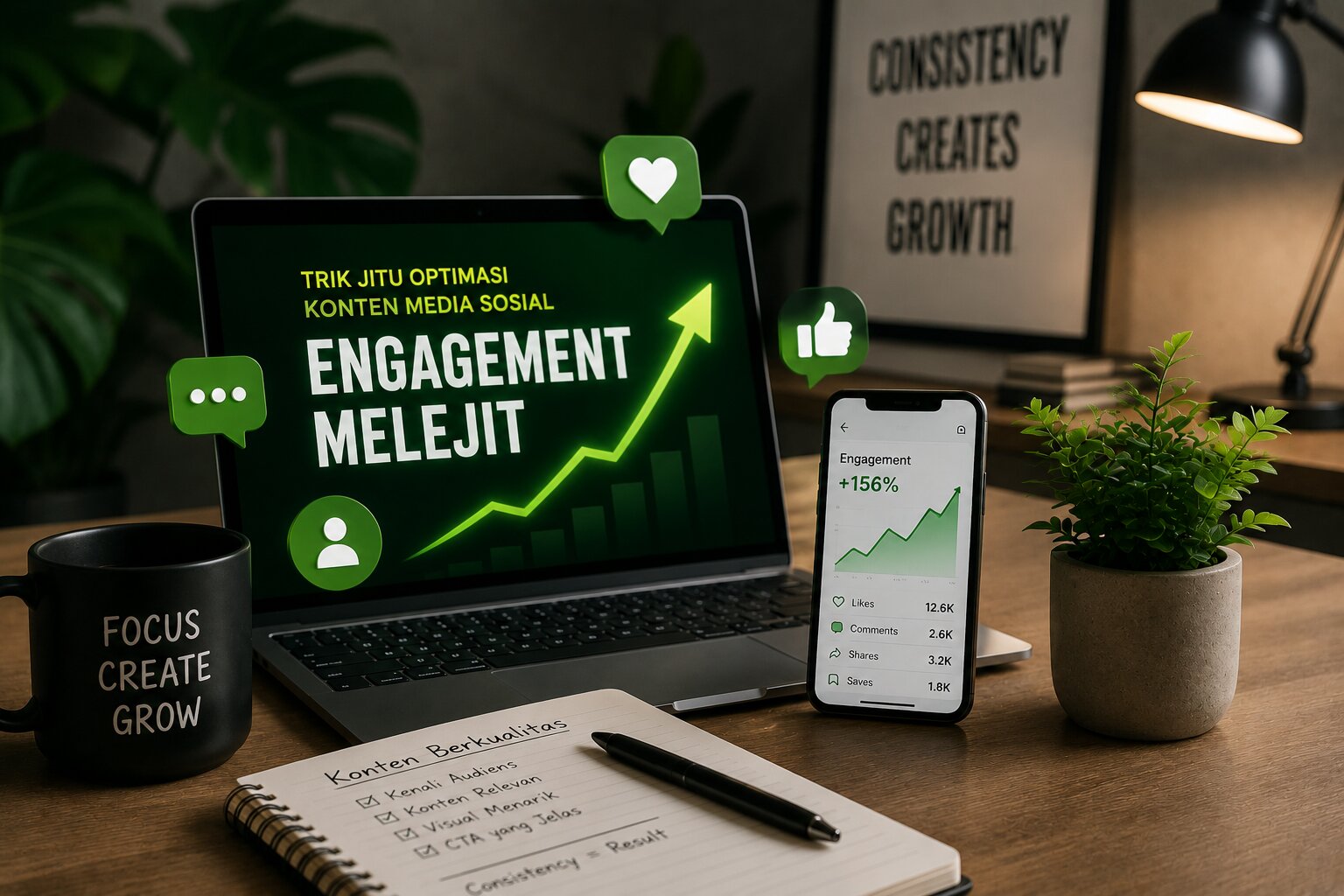 Strategi Social Media Marketing untuk Engagement Tinggi dan Pertumbuhan Audiens Organik